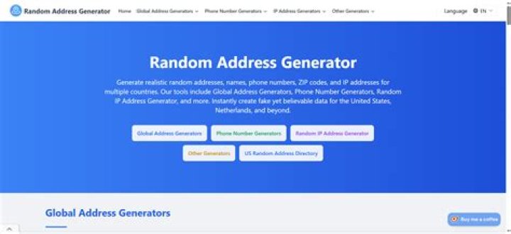 Free UK Address Generator | Quickly Create Random Addresses In The United Kingdom