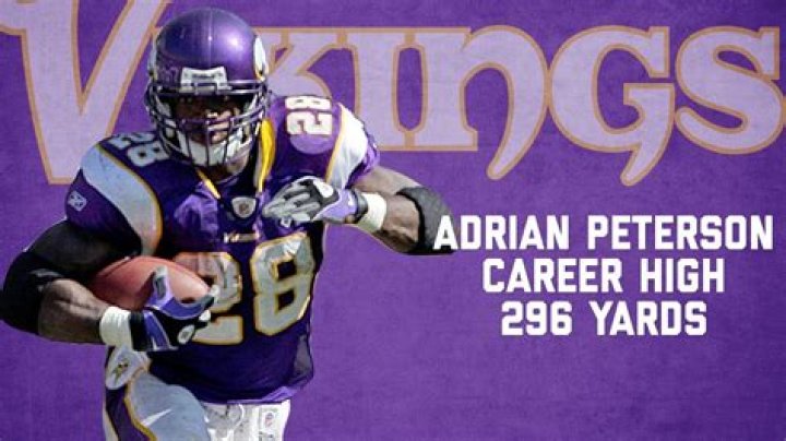 Adrian Peterson: Stats, Records, And Career Highlights