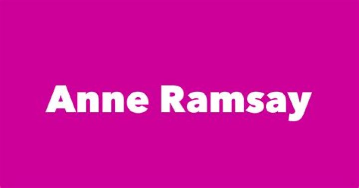 Anne Ramsay: A Look Into Her Marriage And Spouse