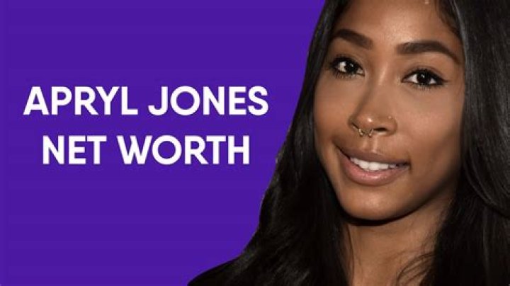Unveiling The Wealth: Apryl Jones Net Worth And Life Journey