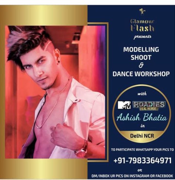 Ashish Bhatia’s Biography,Splitsvilla,Roadies,Dancer,Wiki, & More Facts