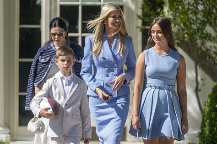 Barron Trump's Adorable Efforts To Entertain Ivanka's Baby