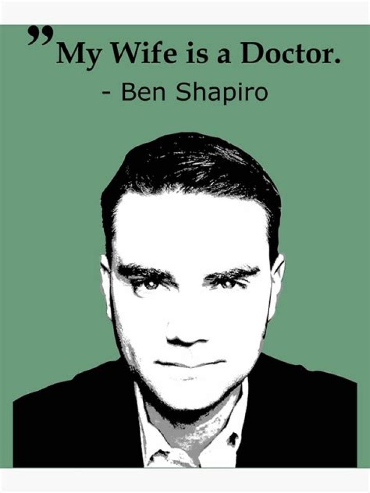 Unveiling The Life Of Ben Shapiro's Wife: The Doctor Behind The Scenes