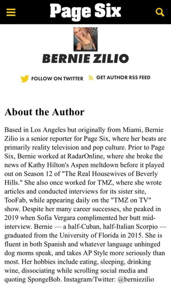 Bernie Zilio Bio, Age, Height, Ethnicity, Husband, Net Worth
