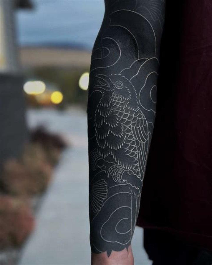 Discovering The Depths Of Blackout Tattoo Ideas