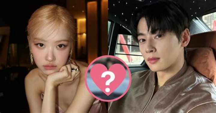 Love In The Spotlight: Cha Eunwoo And Rose Dating Rumors?