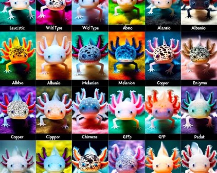 Discovering The Diverse World Of Different Axolotls