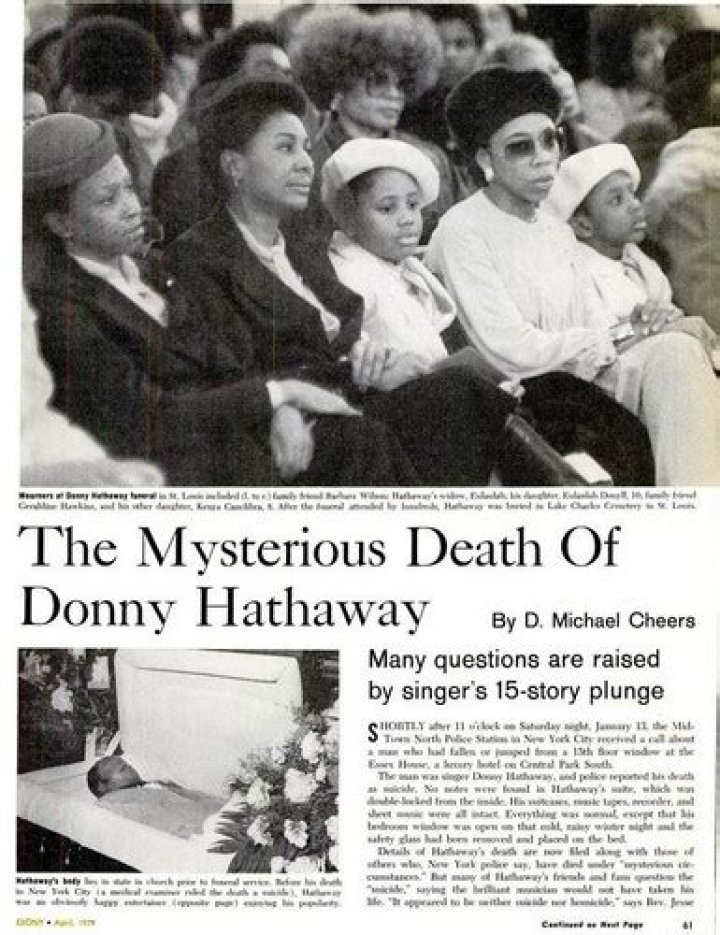 Remembering The Legacy Of Donny Hathaway: The Impact Of His Death