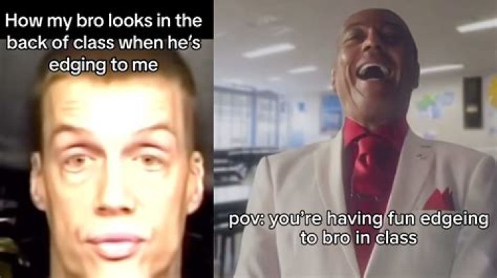 Exploring The Edging In Class Meme Phenomenon