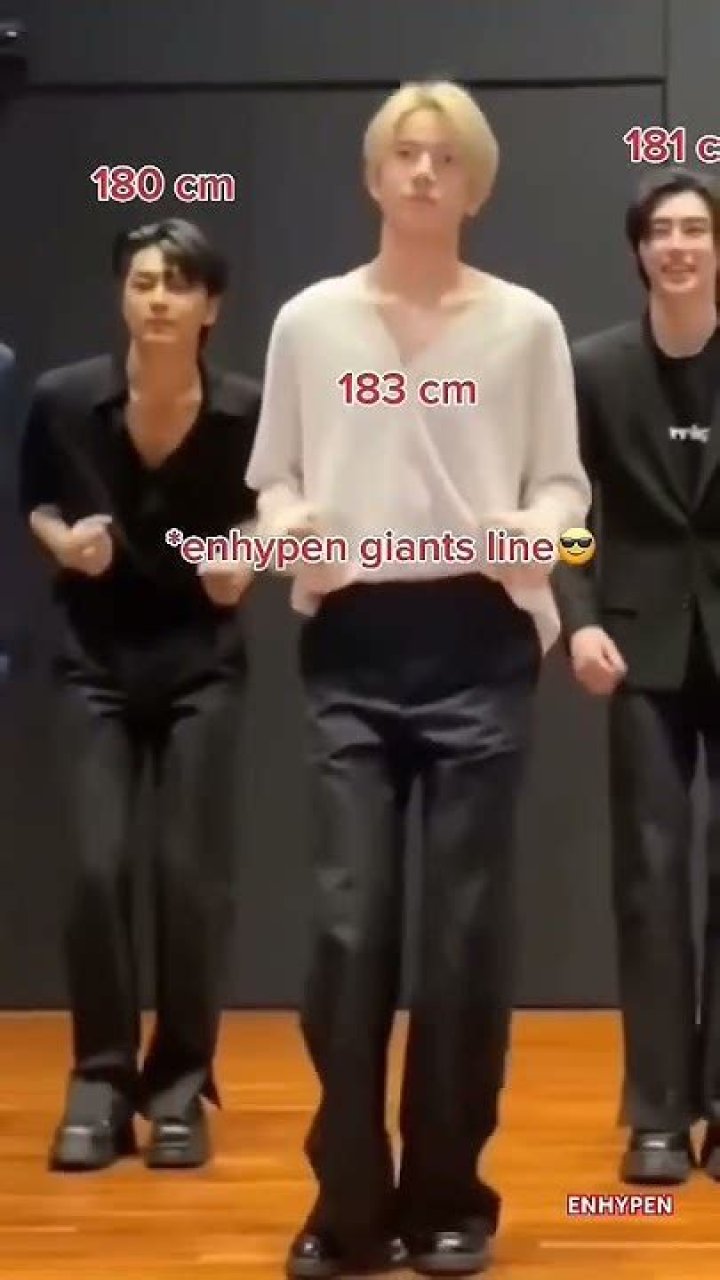 Exploring The Heights Of ENHYPEN: What Is Their Average Height?