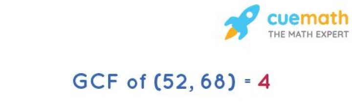 GCF of 52 and 51