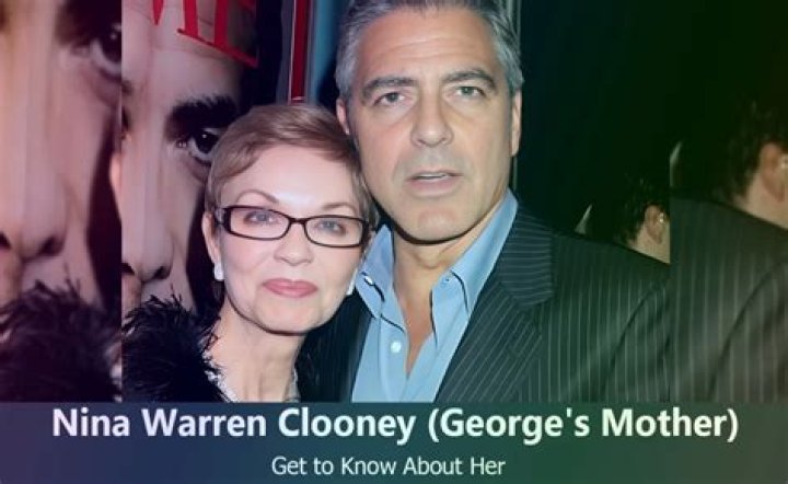 Unveiling The Legacy Of George Clooney's Mother: A Tribute To Nina Clooney