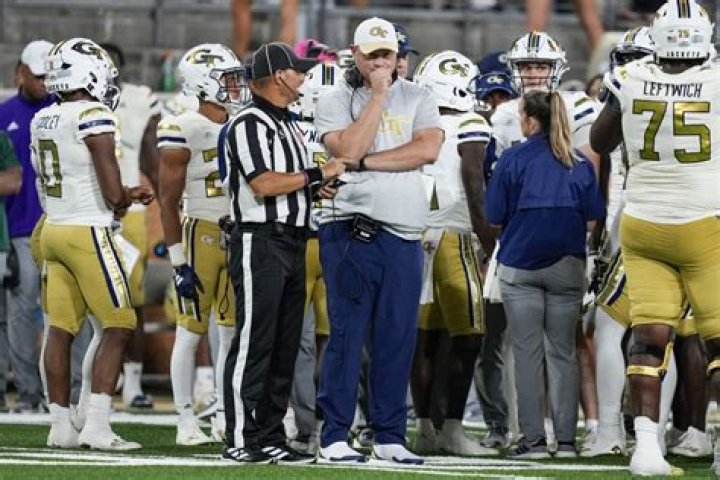 Georgia Tech Yellow Jackets Coaching Staff 2023