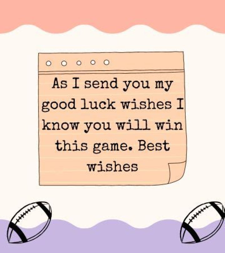 Inspiring Good Luck Text Messages To Boyfriend For Sports