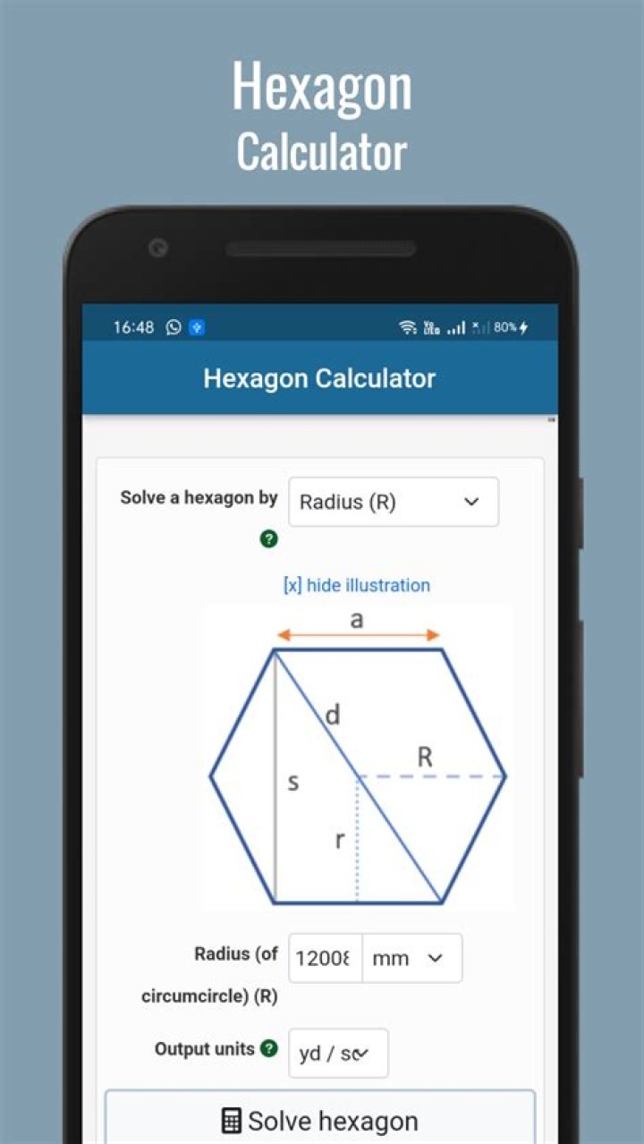 Hexagon Calculator Video