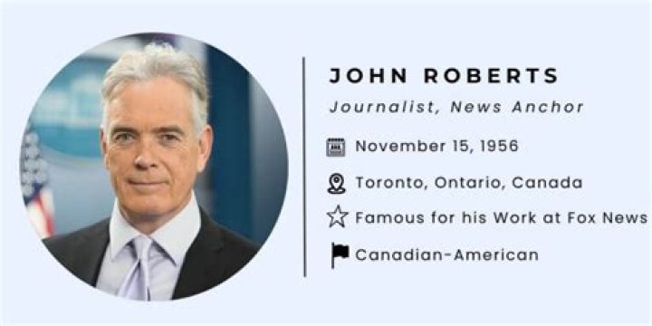 Discovering The Age Of John Roberts From Fox News