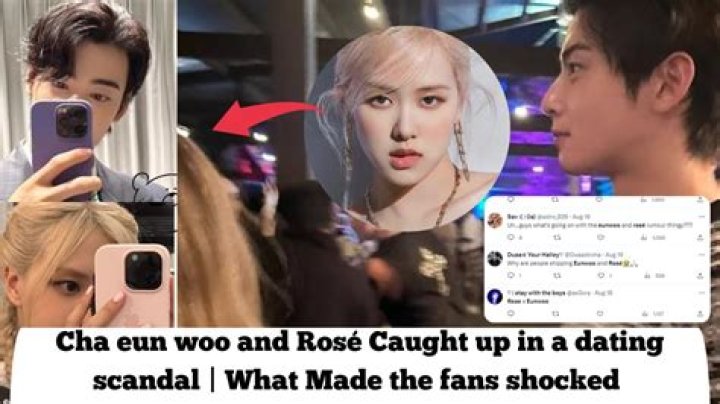 Unraveling The Mystery: Is Cha Eun Woo And Rose Dating?