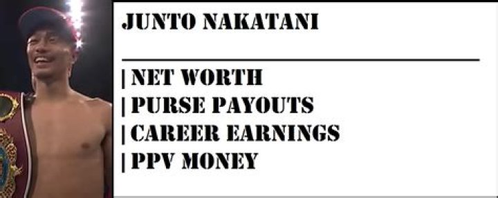 Exploring The Wealth Of Junto Nakatani: A Look Into His Net Worth
