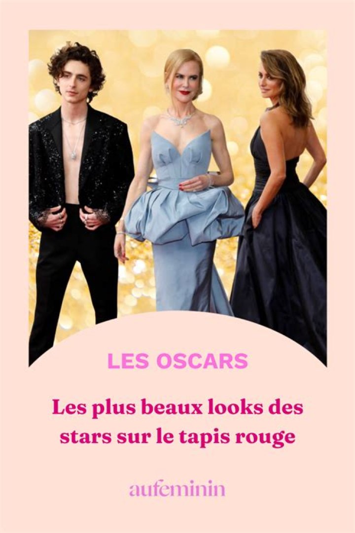 Les plus beaux looks des stars sur le tapis rouge !