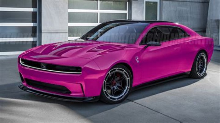 Revving Up The Style: The Allure Of The Pink Dodge Charger