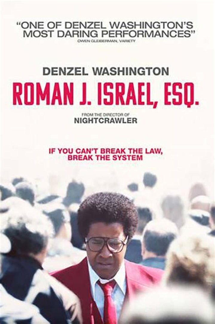Unveiling The Impact Of The Roman J. Israel, Esq. Movie Poster