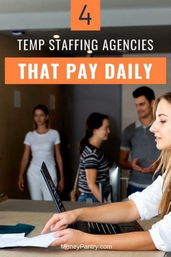 Find Daily-Pay Temp Agencies: Your Gateway To Instant Earning
