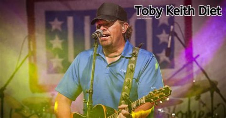 Unveiling The Toby Keith Diet: A Journey To Health And Wellness