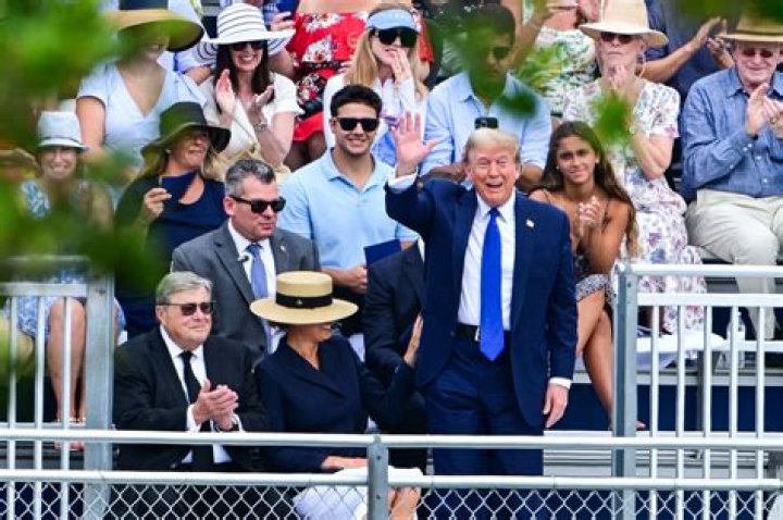Witness Trump's Proud Moment At Barron's Celebrated Graduation