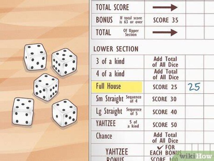Yahtzee Small Straight
